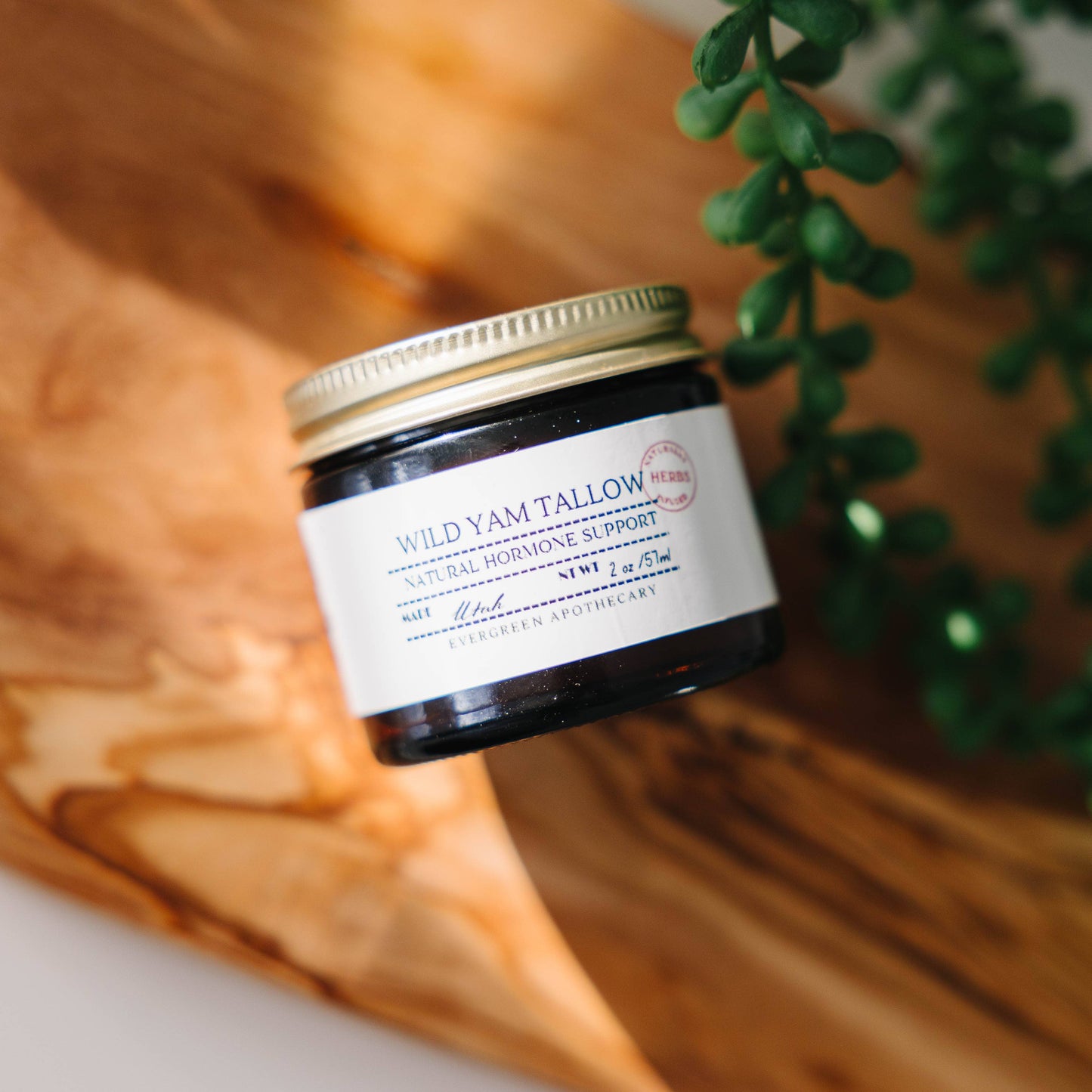 Wild Yam Tallow: 2oz
