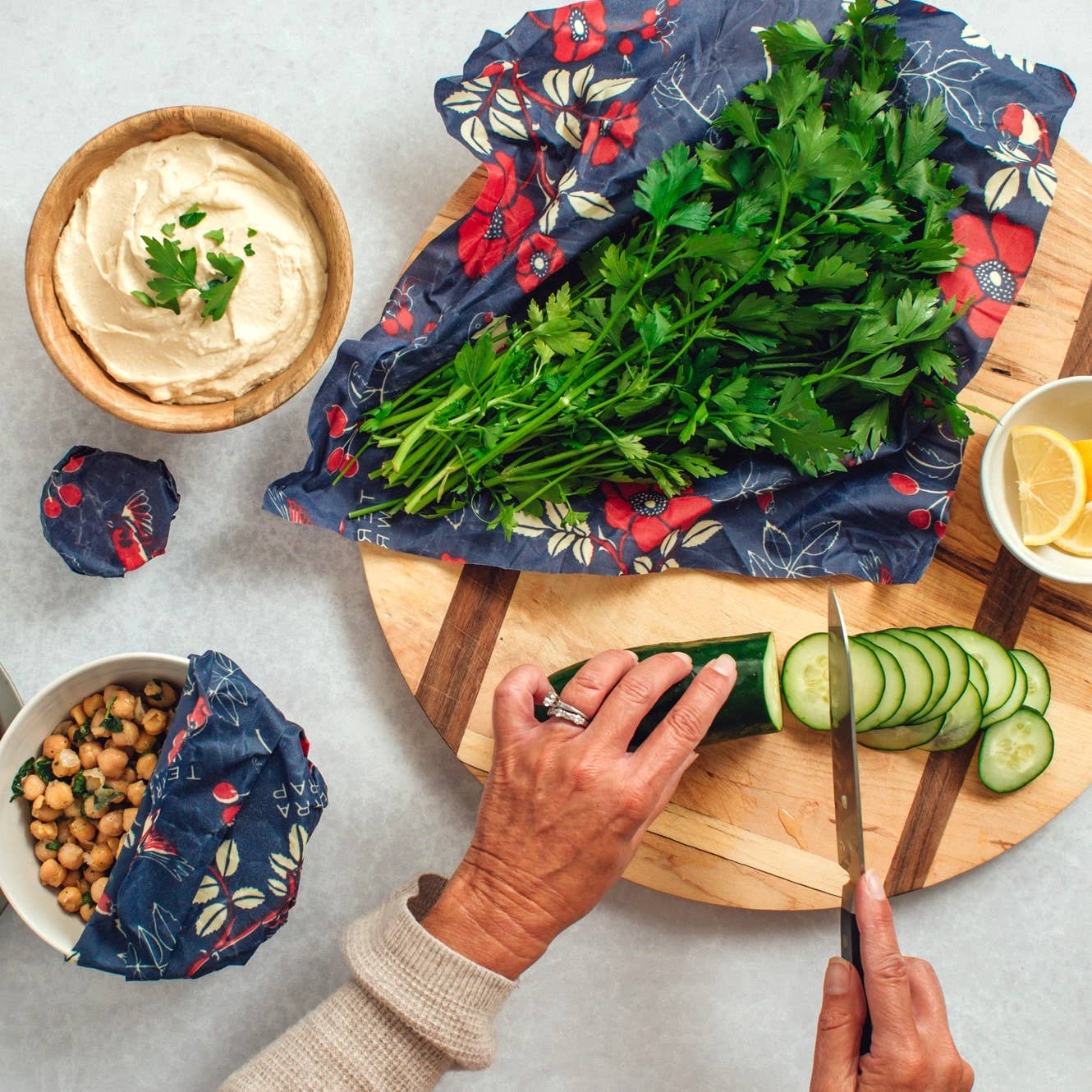Bread Wrap Botanical Print