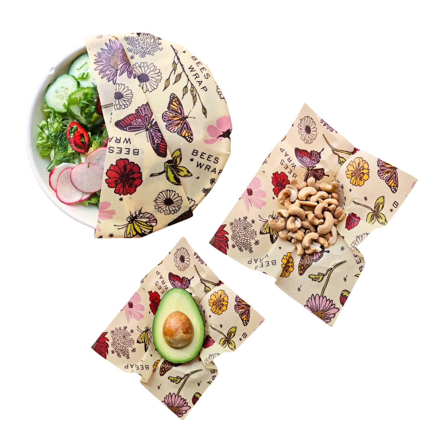 Bee's Wrap 3 Pack - Meadow Magic