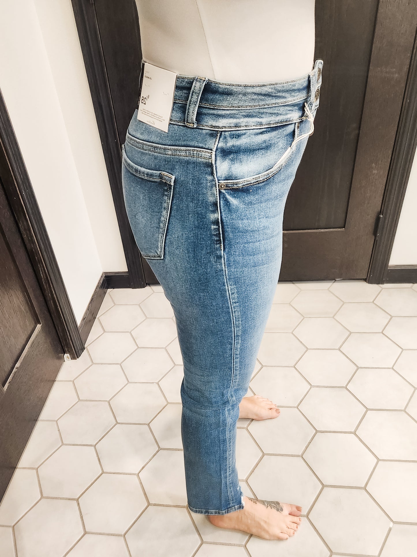 Kancan Slim Straight Jeans