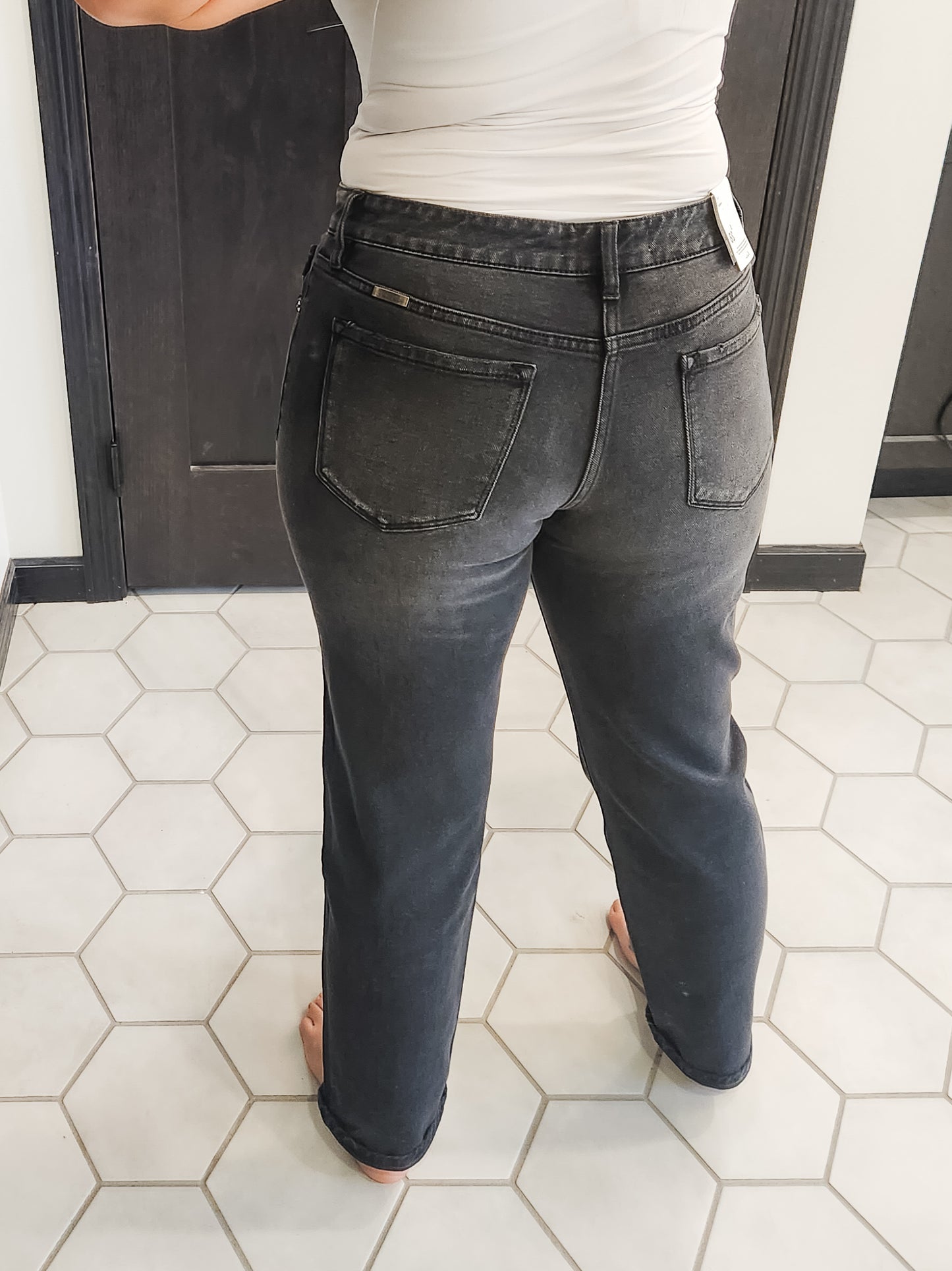 Kancan Slim Boyfriend Jeans