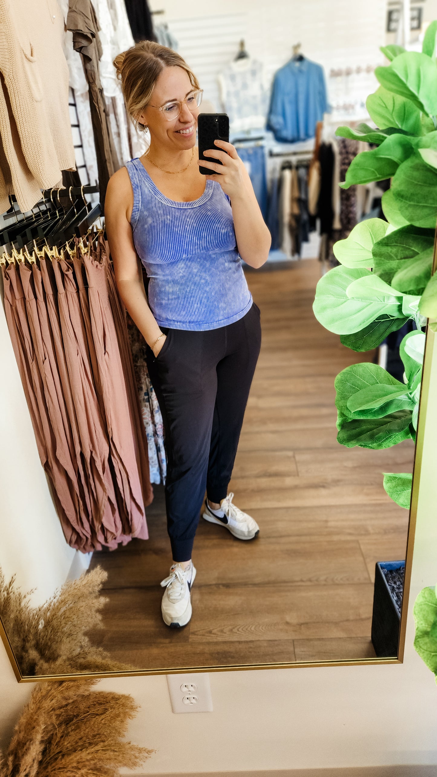 Washed Ribbed Tank