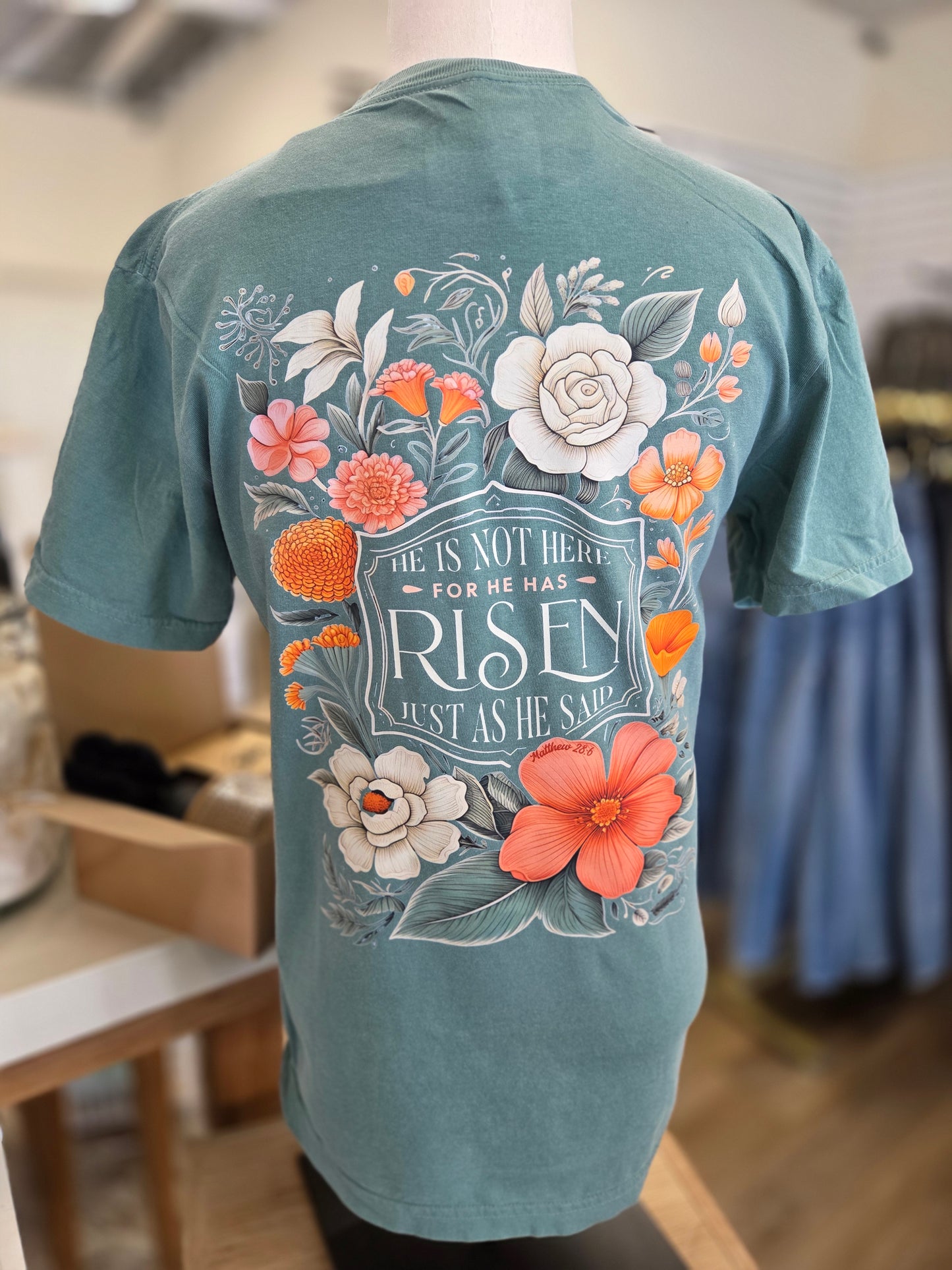 Matthew 28:6 Tee