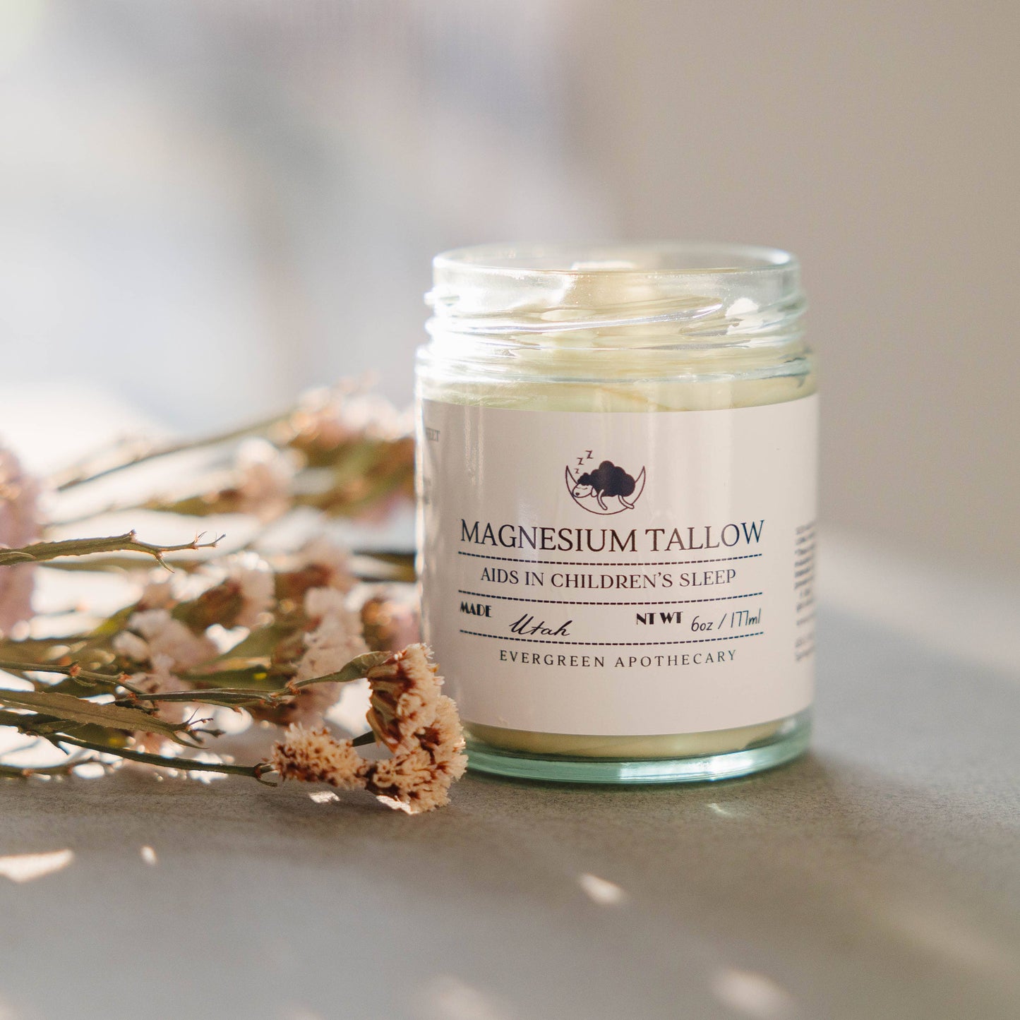 Magnesium Tallow for Kids: 4oz
