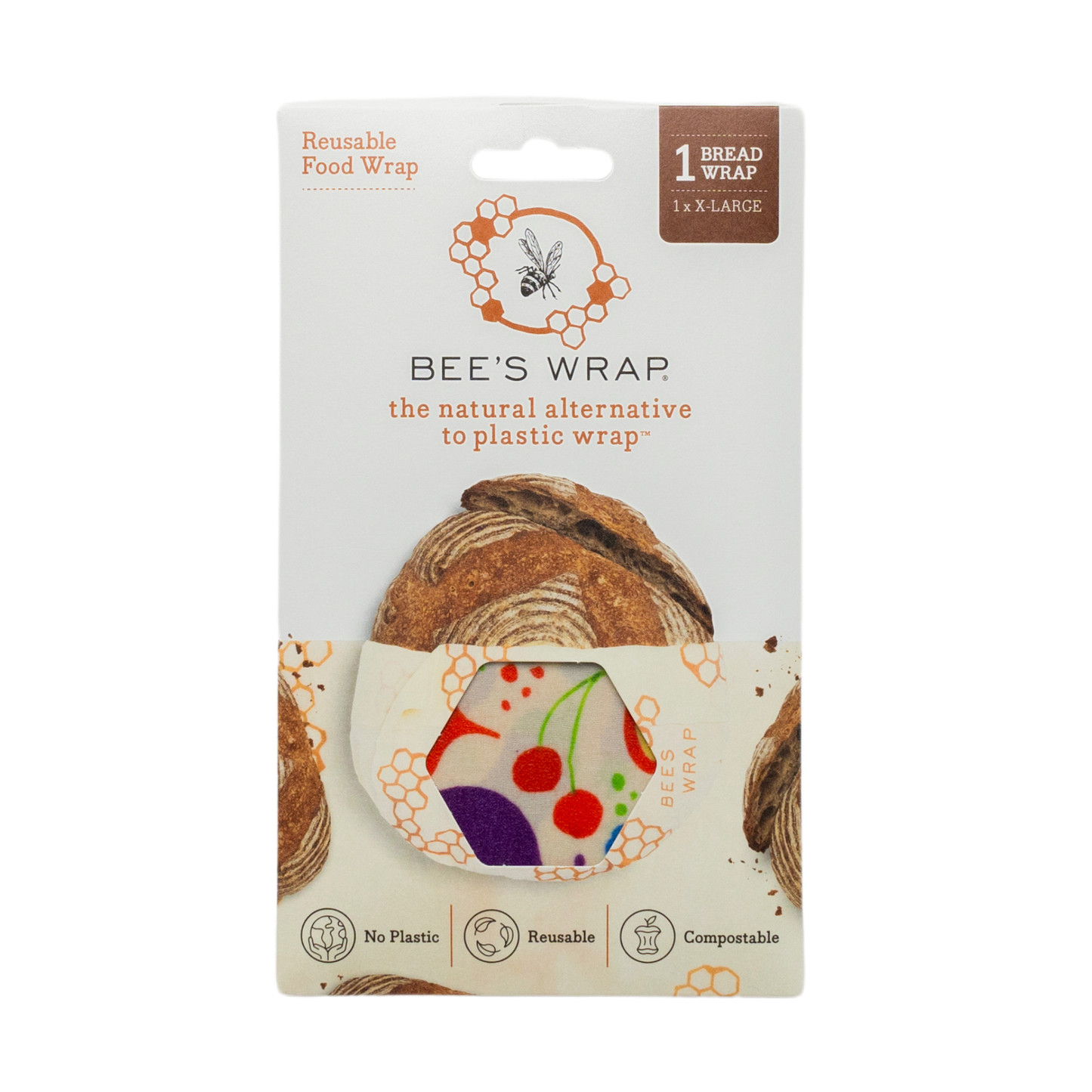 Bread Wrap - Garden Party Print