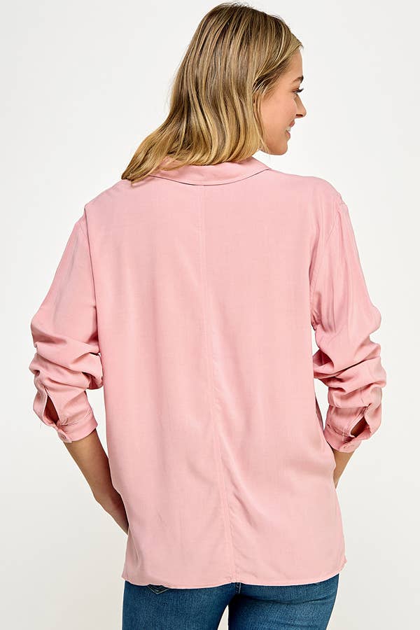Woven Button Down