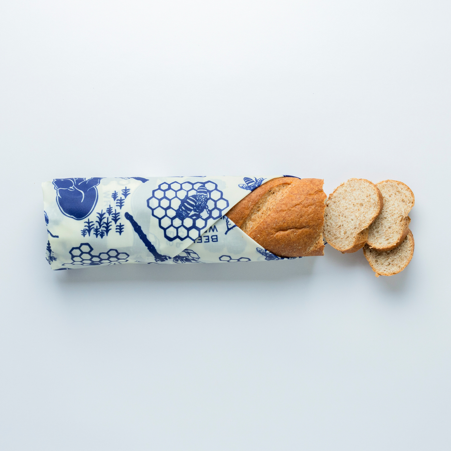Bread Wrap - Bees & Bears Print