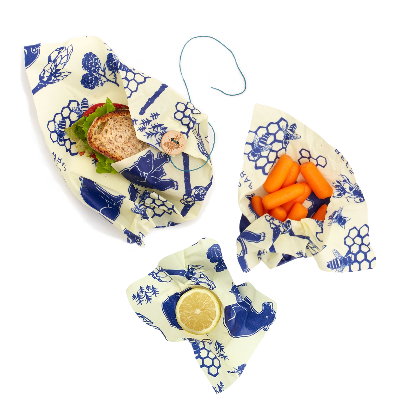 Bee's Wrap 3 Pack - Bees & Bears
