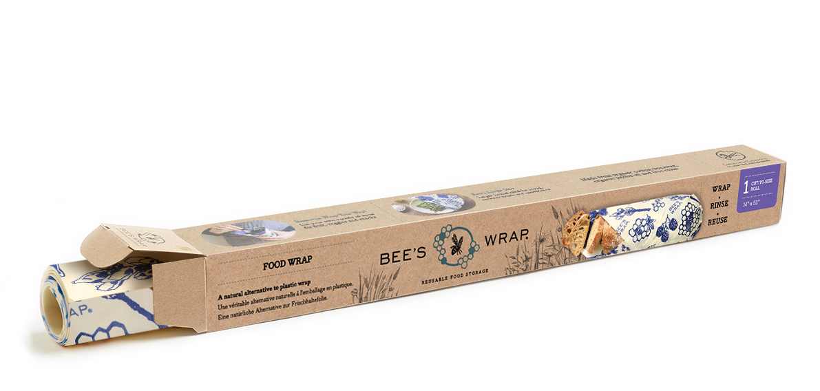 Bee's Wrap Roll - Bees & Bears