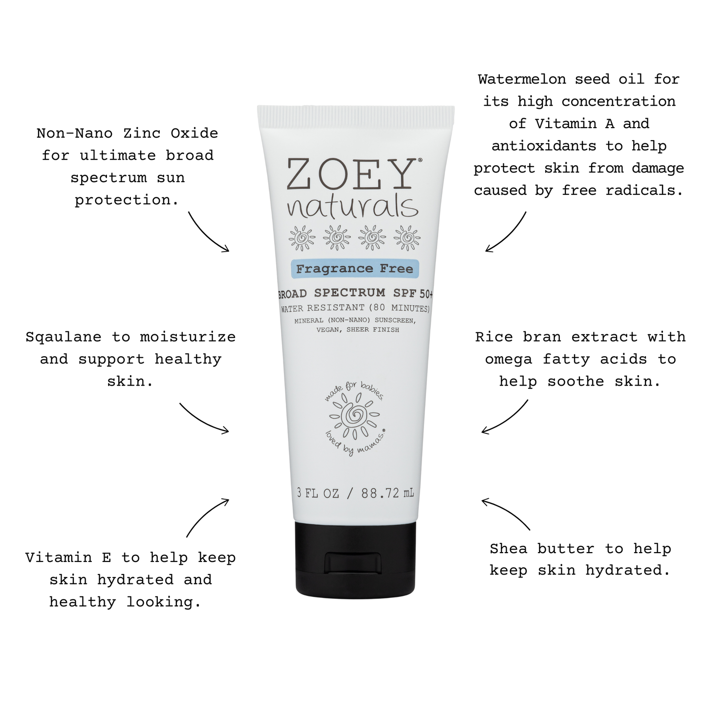 Fragrance-Free Broad Spectrum SPF 50+ Mineral Sunscreen