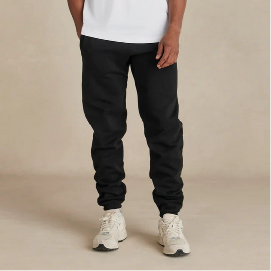 Black Cuffed Sweatpant