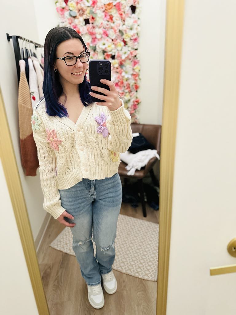 Flower Cardi