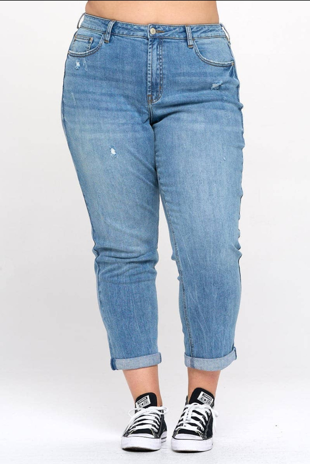 Jacie Curvy High Rise Boyfriend