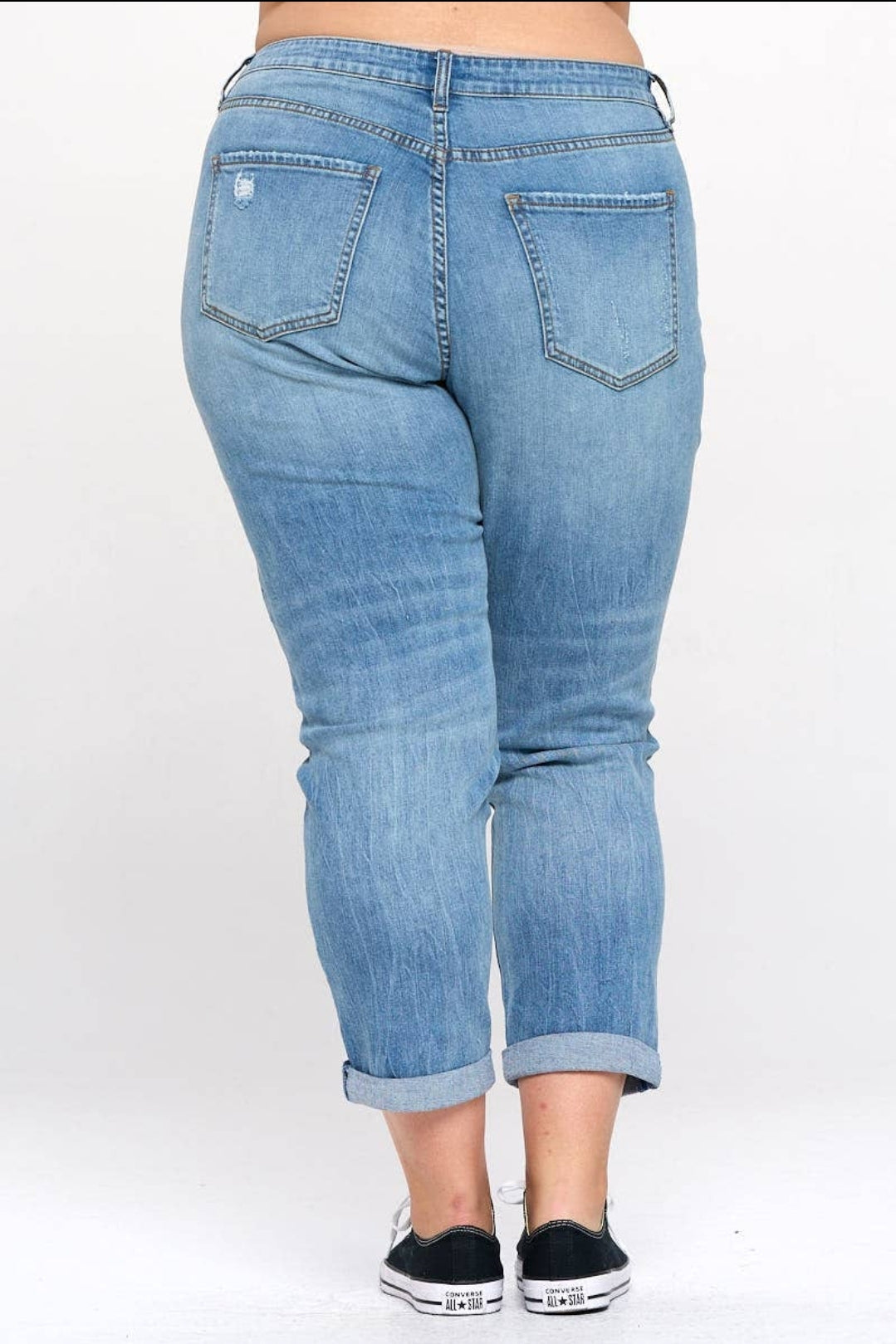 Jacie Curvy High Rise Boyfriend