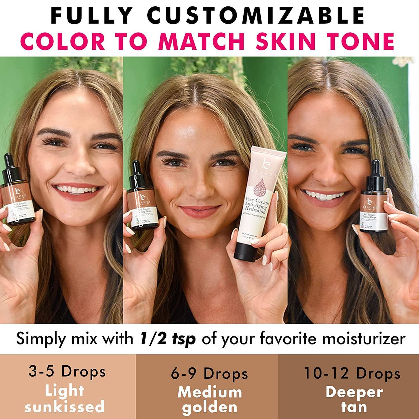 Self Tanner Drops 1oz: Medium