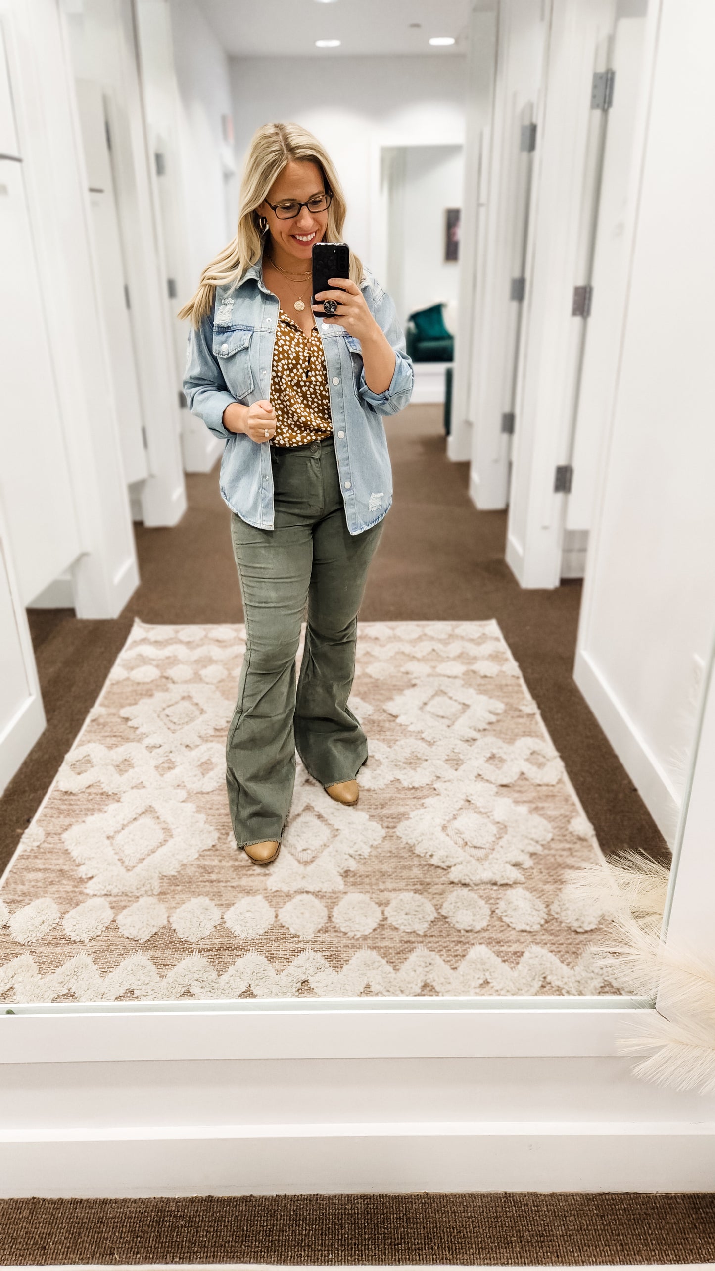 Chloe Corduroy Flare
