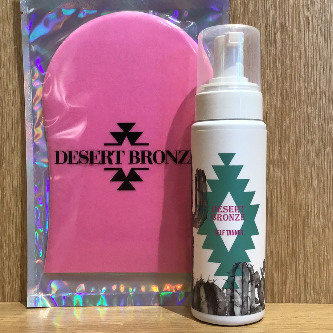 Desert Bronze Self Tanner & Mitt