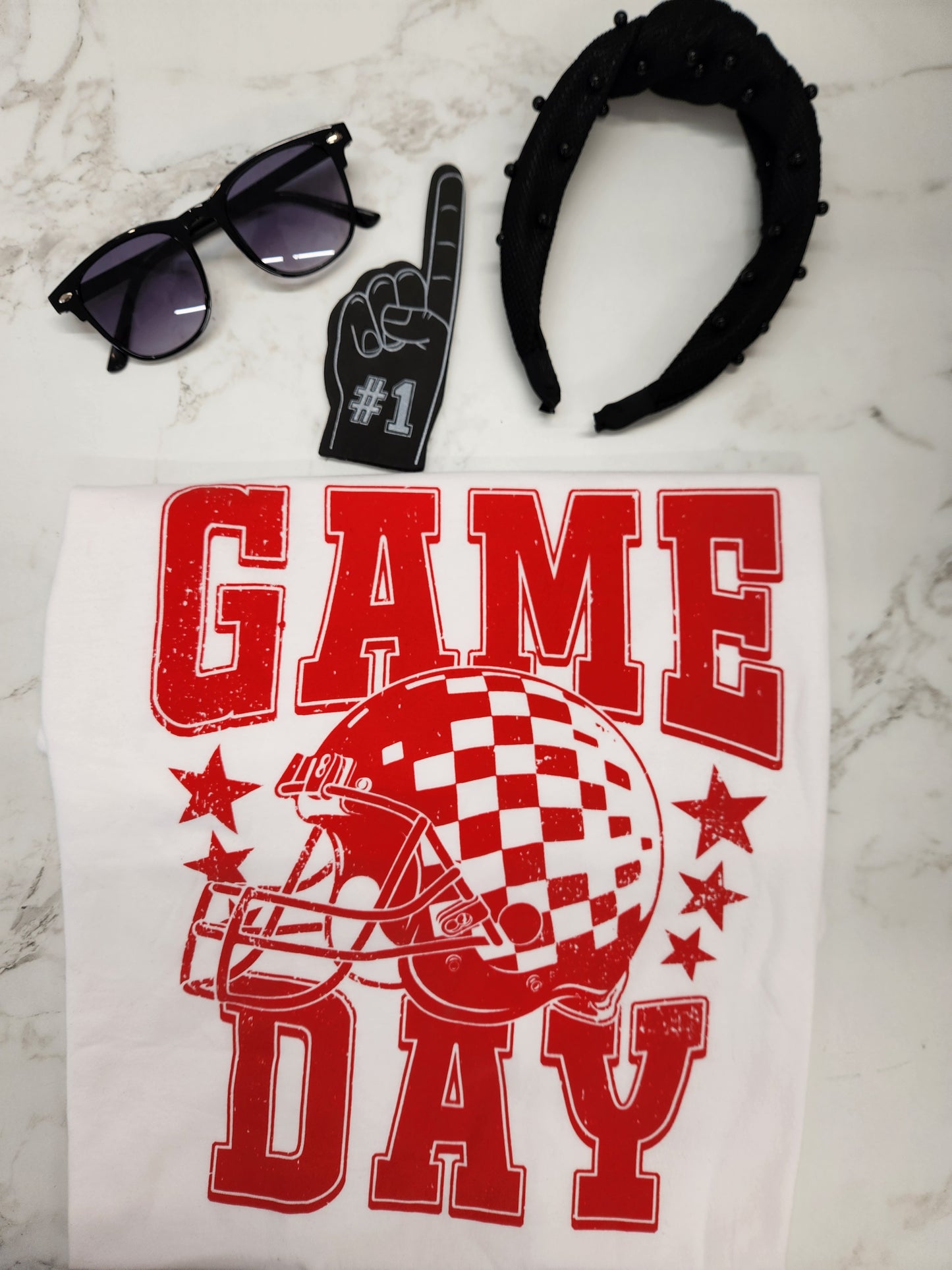 Red Game Day Tee