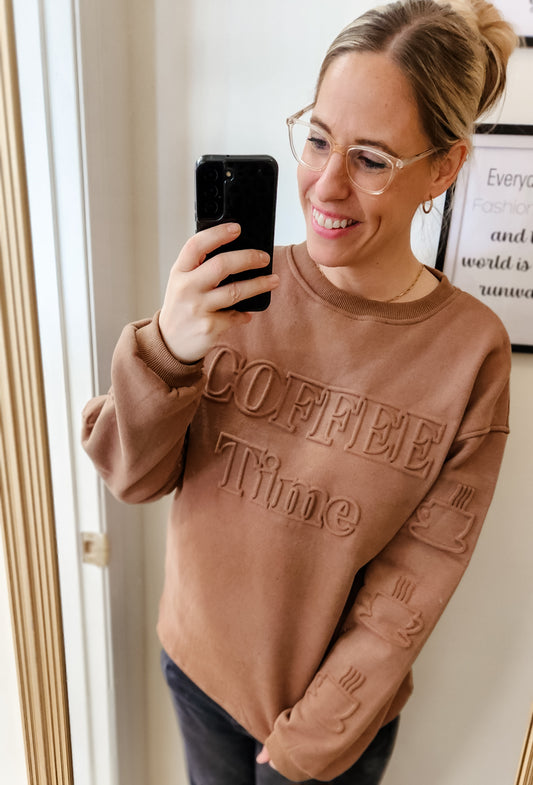 Coffee Time Crewneck