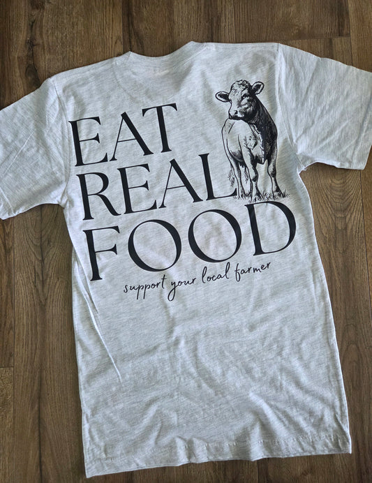 Eat Real Food Tee