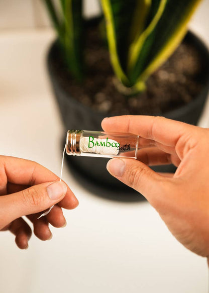 Vegan Bamboo Floss | Natural White