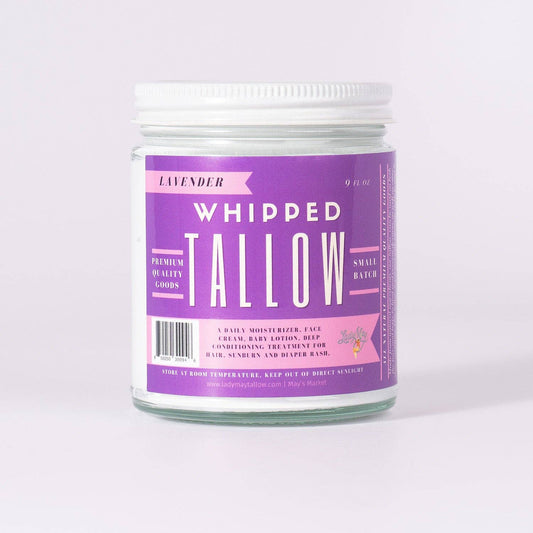 Lavender Whipped Tallow Moisturizer : 9oz
