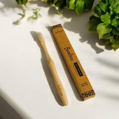 100% Compostable Bamboo Toothbrush