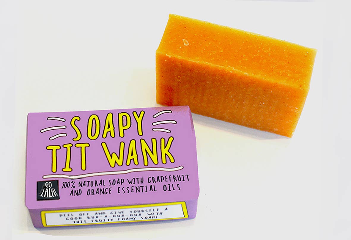 Soapy Tit Wank Soap Bar