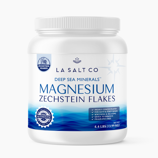 4.4 lb Deep Sea Minerals® Magnesium Flakes Jar
