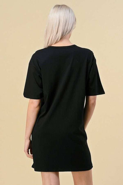 Slouchy T-Shirt Dress