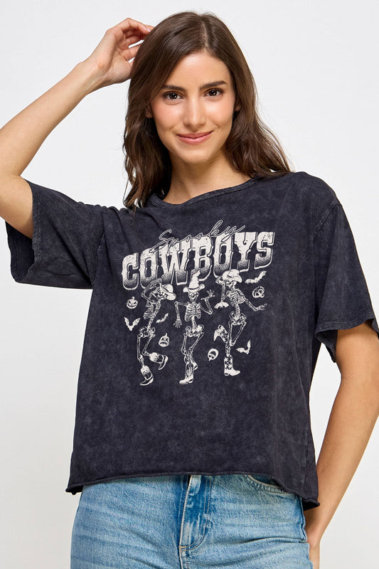 Skeleton Cowboys Graphic Tee