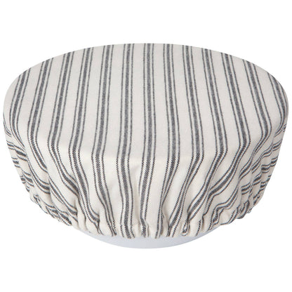 Ticking Stripe Bowl Covers Set of 2