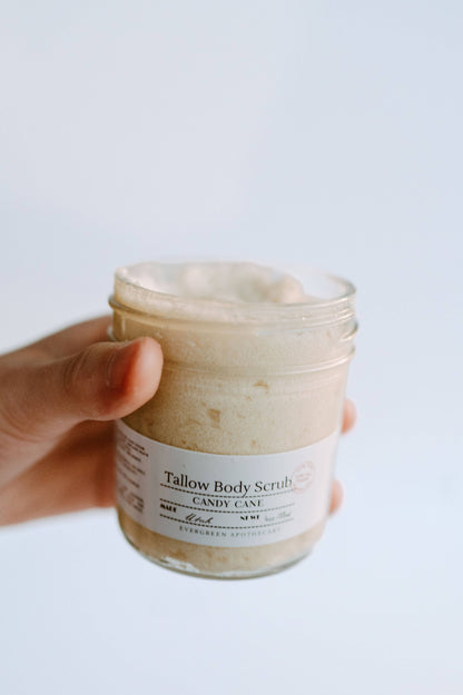 Tallow Sugar Scrub 6oz: Lavender