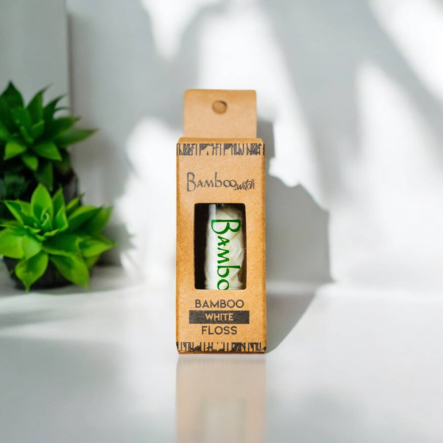 Vegan Bamboo Floss | Natural White