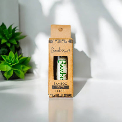 Vegan Bamboo Floss | Natural White
