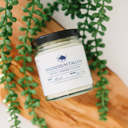 Magnesium Tallow for Kids: 4oz