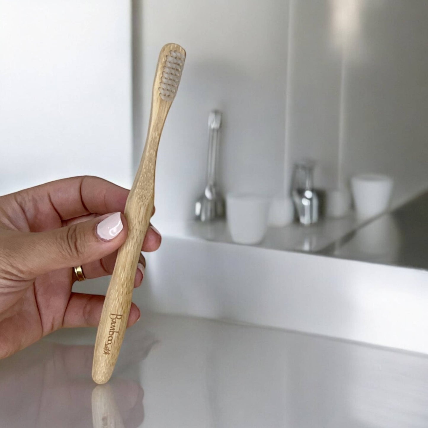 100% Compostable Bamboo Toothbrush