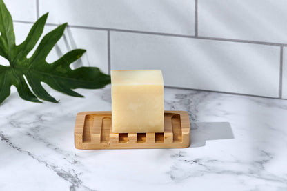 Bamboo Waterfall Self-Draining Soap Dish