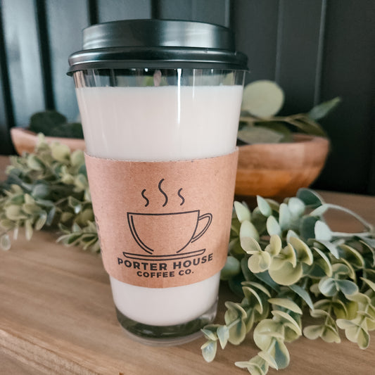 Porter House COffee Candle.