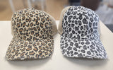 Leopard Crisscross Baseball Cap